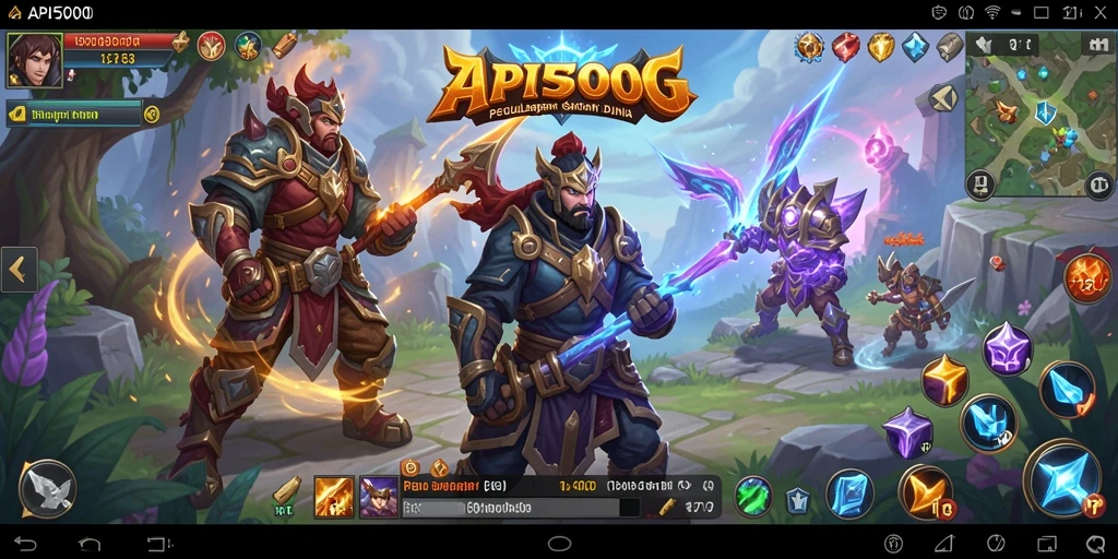 Gameplay seru dari API5000 di dunia ARPG.