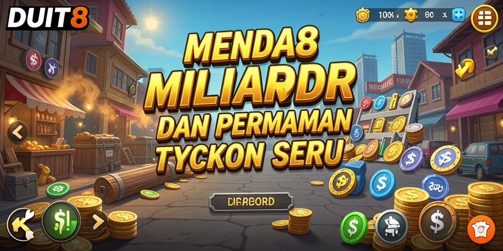 Gameplay Tycoon yang seru dan menarik di DUIT8.