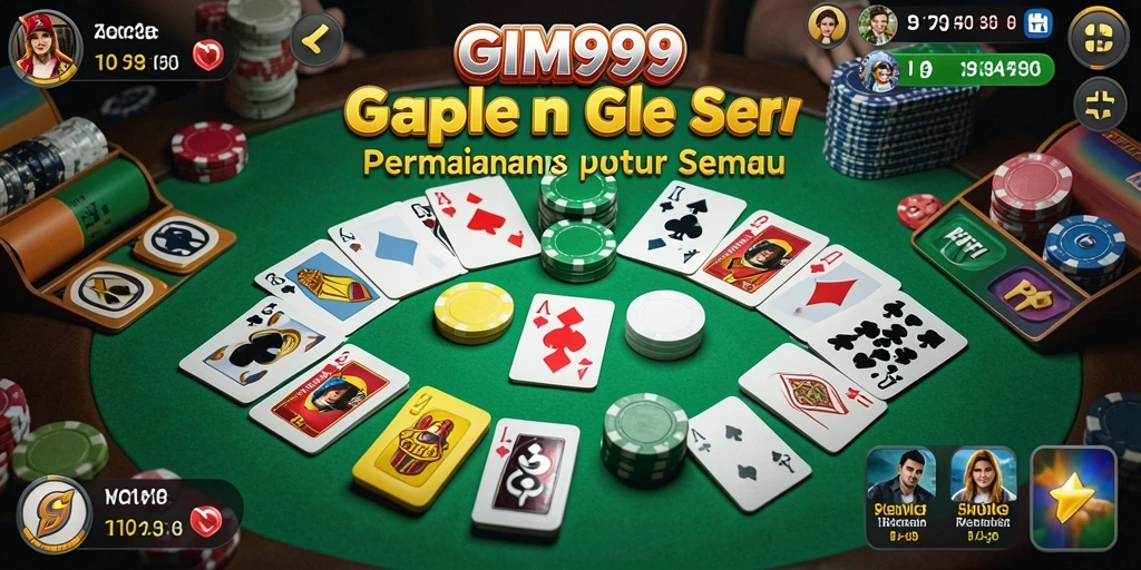 Tampilan gameplay GIM999 yang seru dan interaktif.