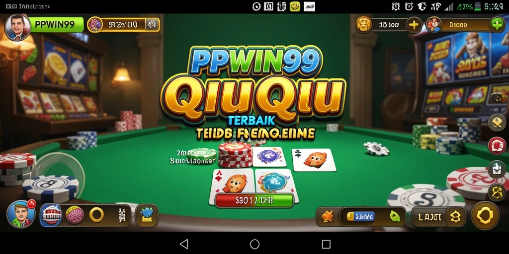 Screenshot gameplay PPWIN99 menampilkan keseruan bermain QiuQiu.