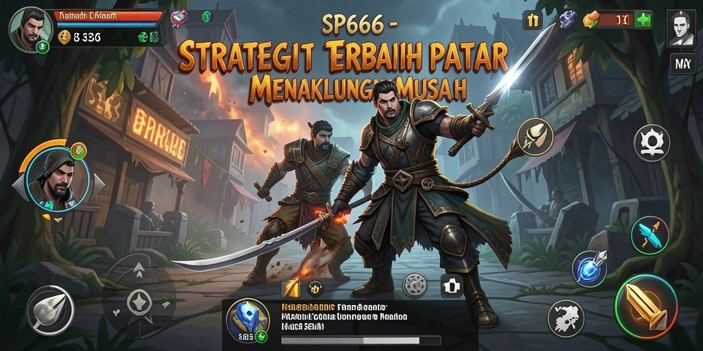 Tampak seru dari sebuah pertempuran strategis intensa di SP666.
